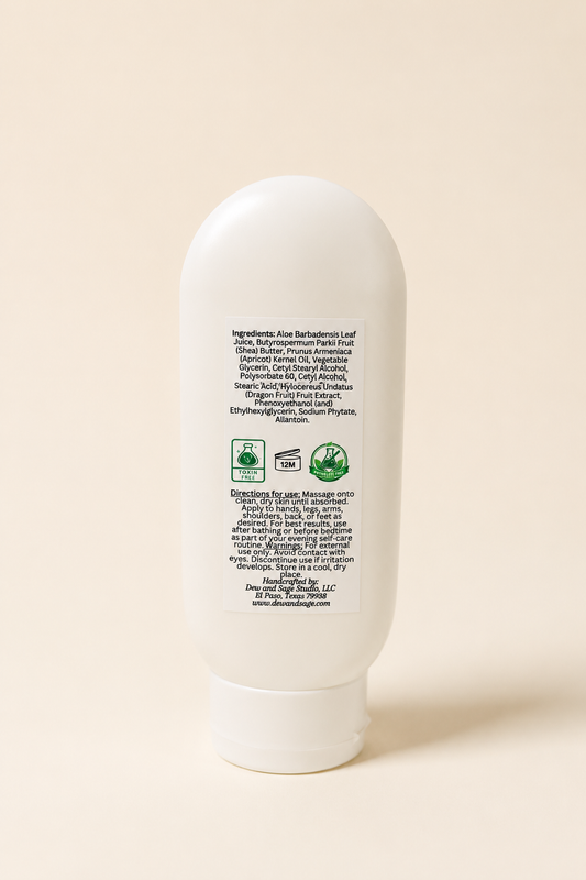 Shea Hand & Body Butter with Dragonfruit Extract 6 oz.
