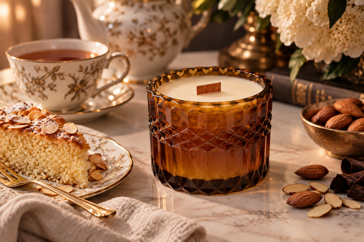 Almond Cake by Candlelight Scented Candle 7 oz.