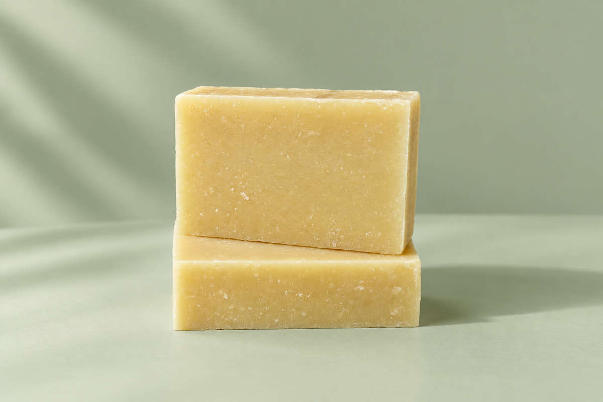 Gentle Goat Milk and Collagen Facial Cleanser & Bar Set