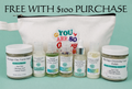 Skincare Discovery Set - 8 pc. Cucumber, Goat Milk & Collagen + Bonus 1 oz. Facial Oil