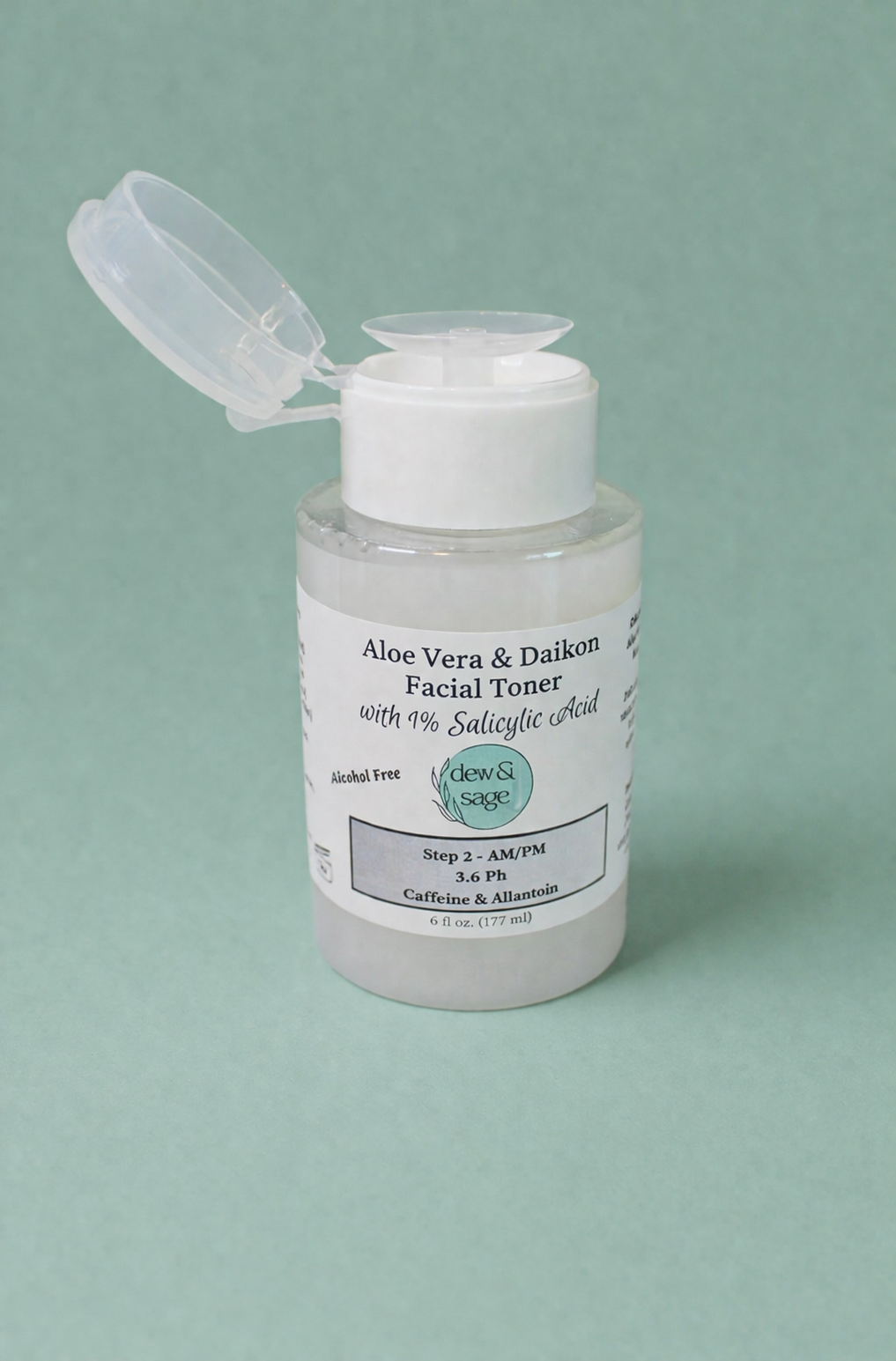 Facial Toner - Aloe Vera & Daikon with 1% Salicylic Acid
