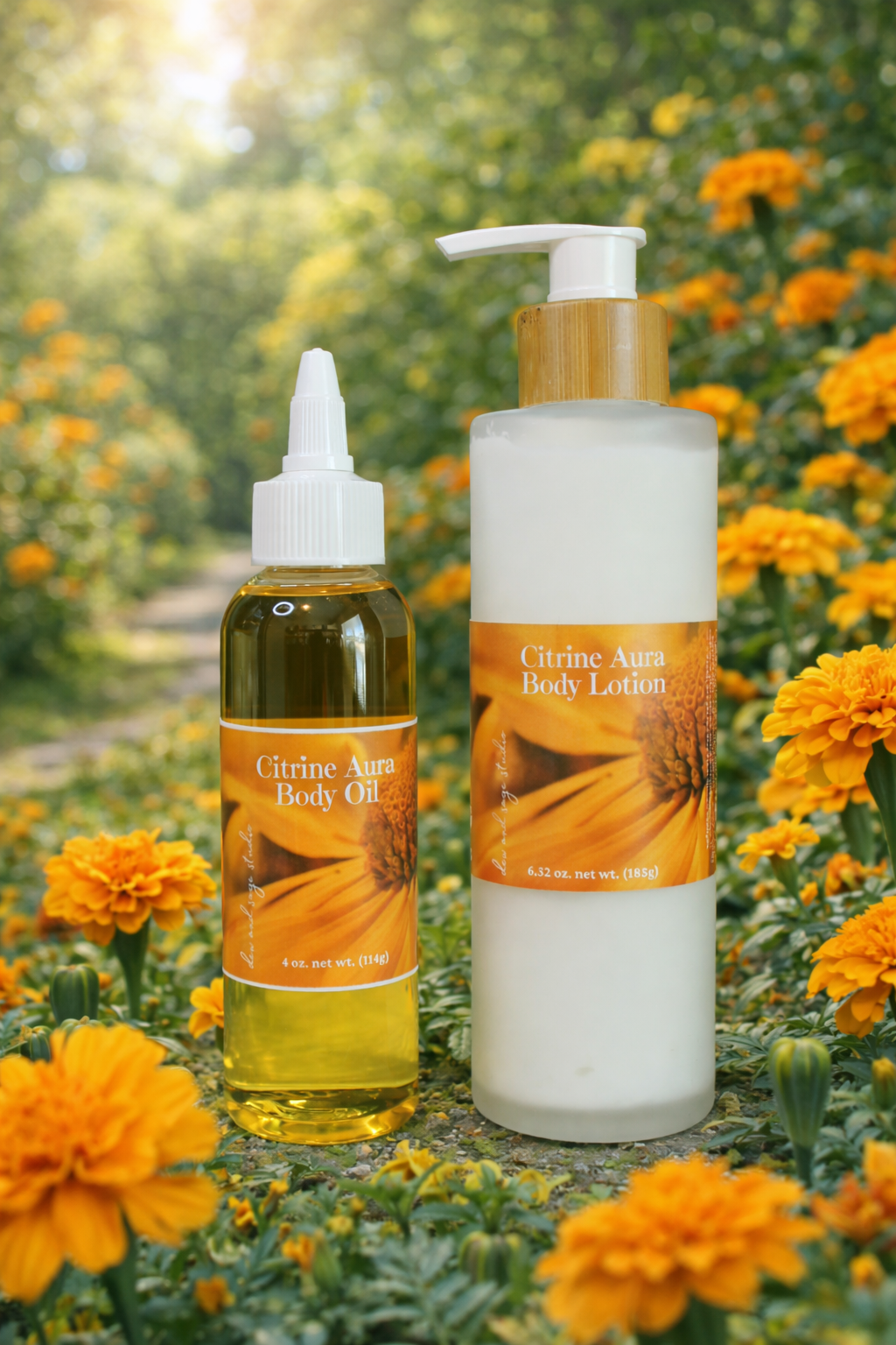 Soft Glow Ritual Gift Set - Citrine Aura