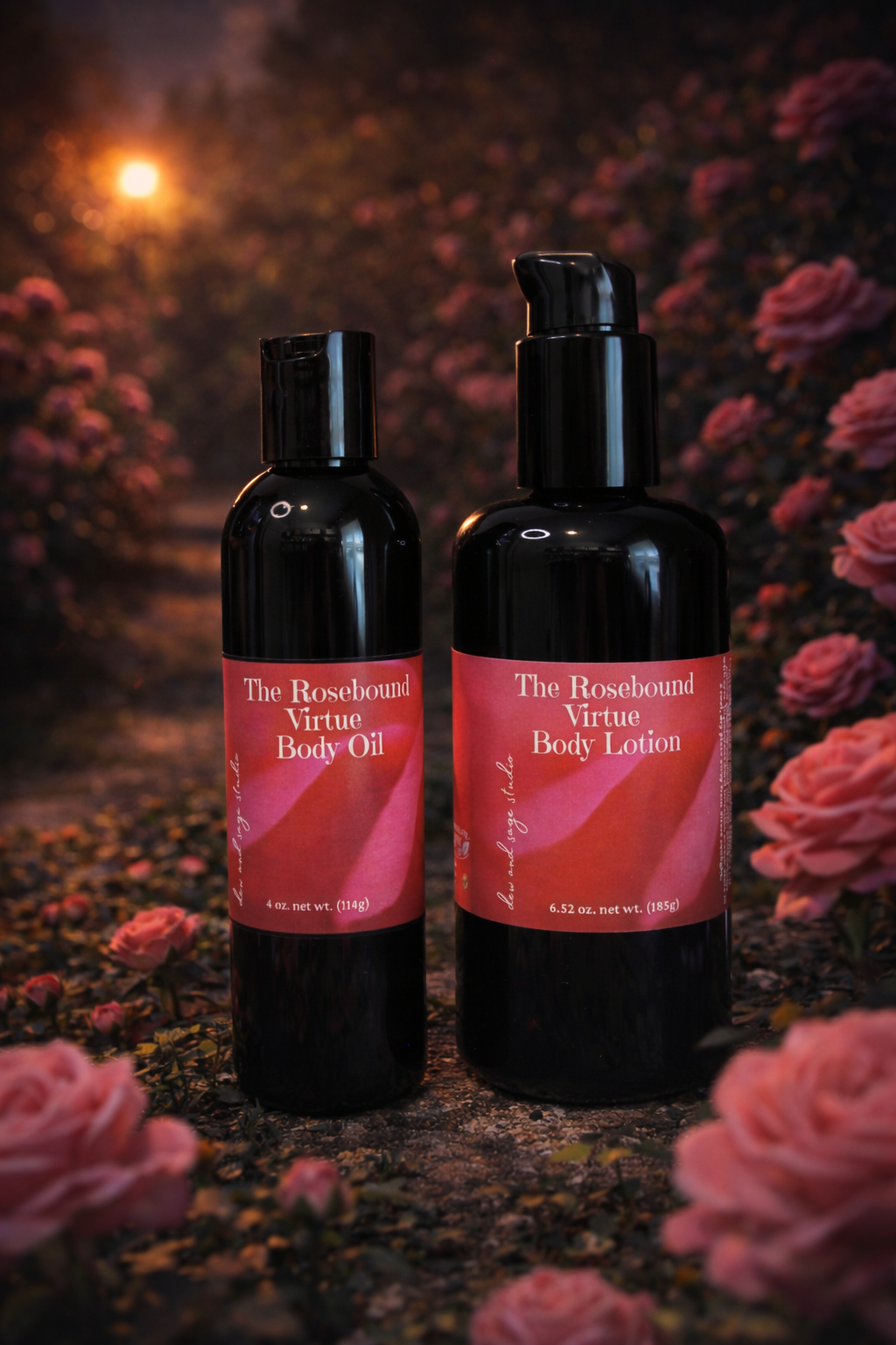 Soft Glow Ritual Gift Set - The Rosebound Virtue