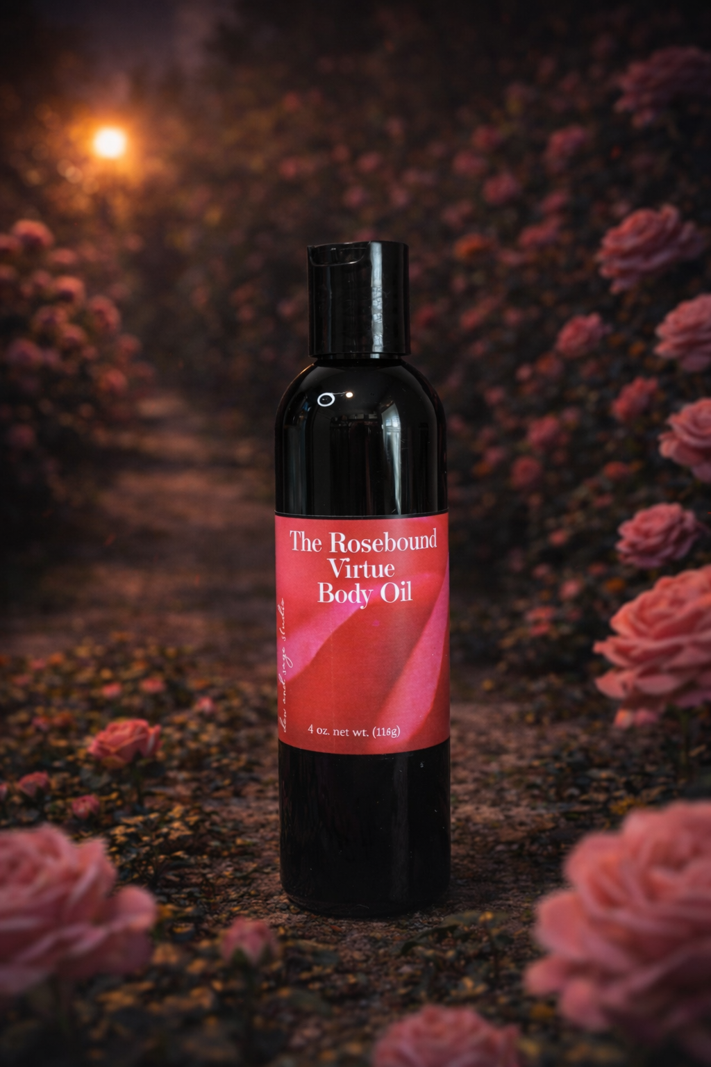 Scented Body Oil - The Rosebound Virtue 4 oz.