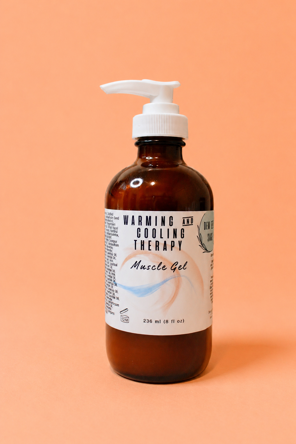 Warming & Cooling Muscle Gel - 8 oz.