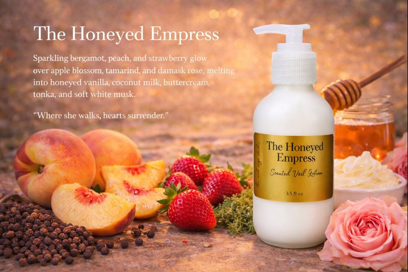 Scented Veil Body Lotion - The Honeyed Empress 3.5oz