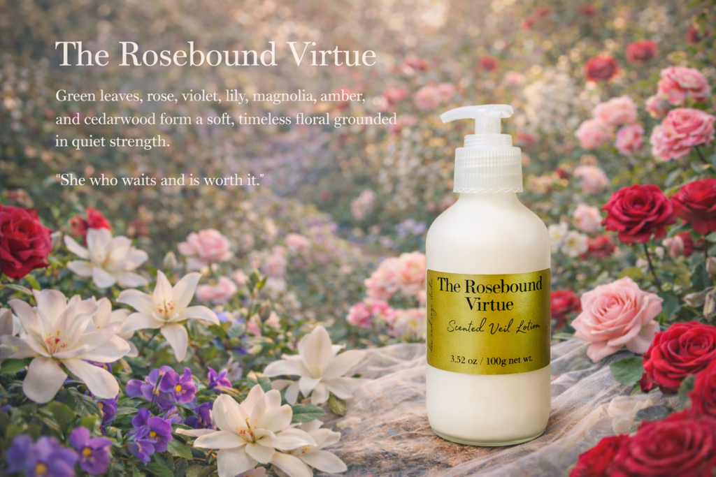 Scented Veil Body Lotion - The Rosebound Virtue 3.52 oz.