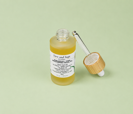Edelweiss + THDA  Brightening Facial Oil - 1 oz.