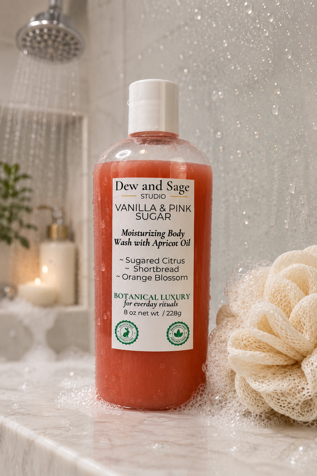 Moisturizing Body Wash -  8 oz.