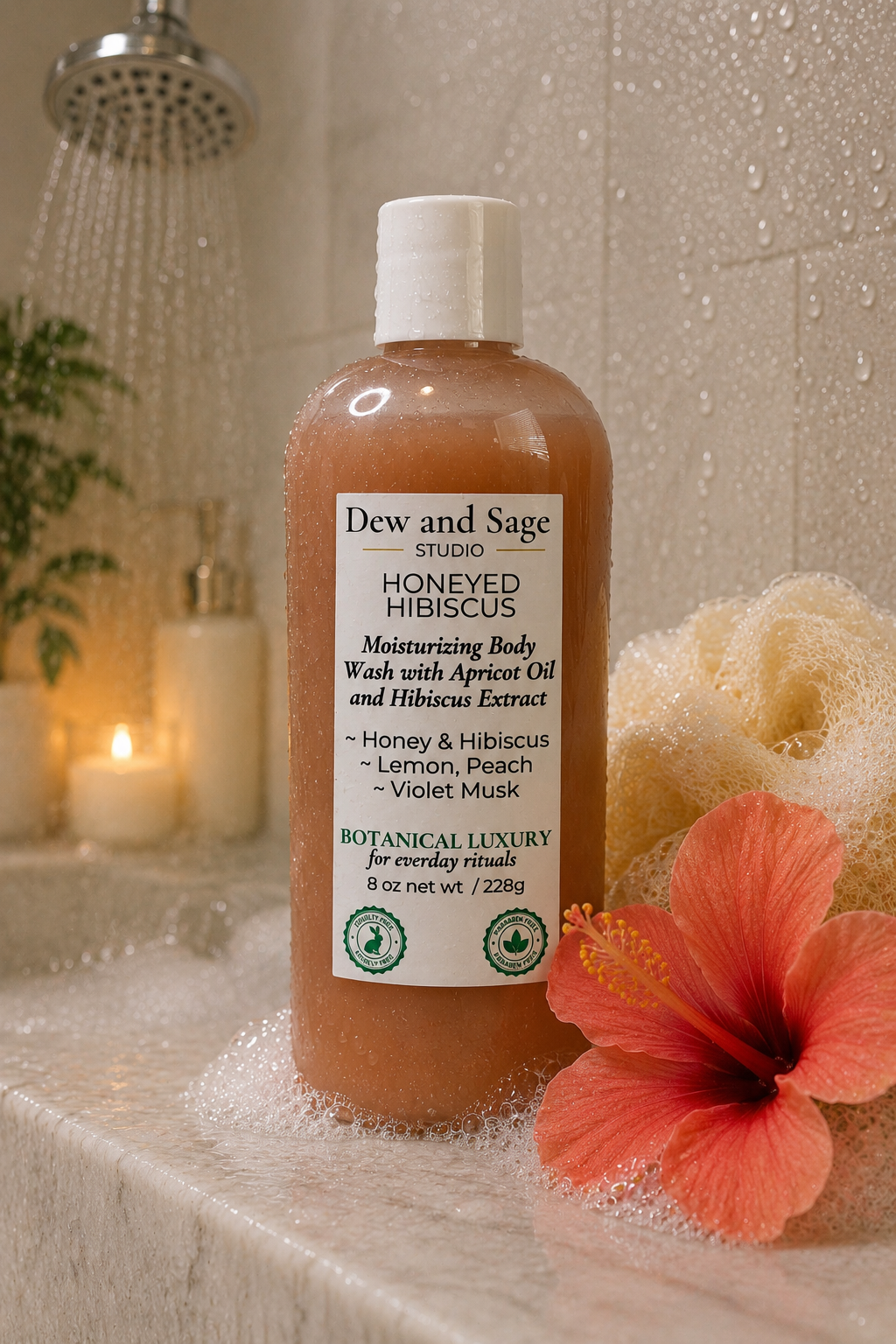 Moisturizing Body Wash -  8 oz.