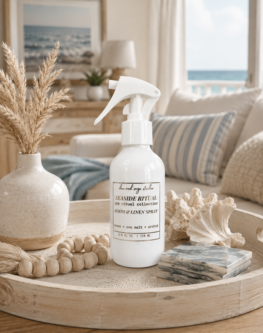 Room & Linen Fragrance Mist - Seaside Ritual 4 oz.