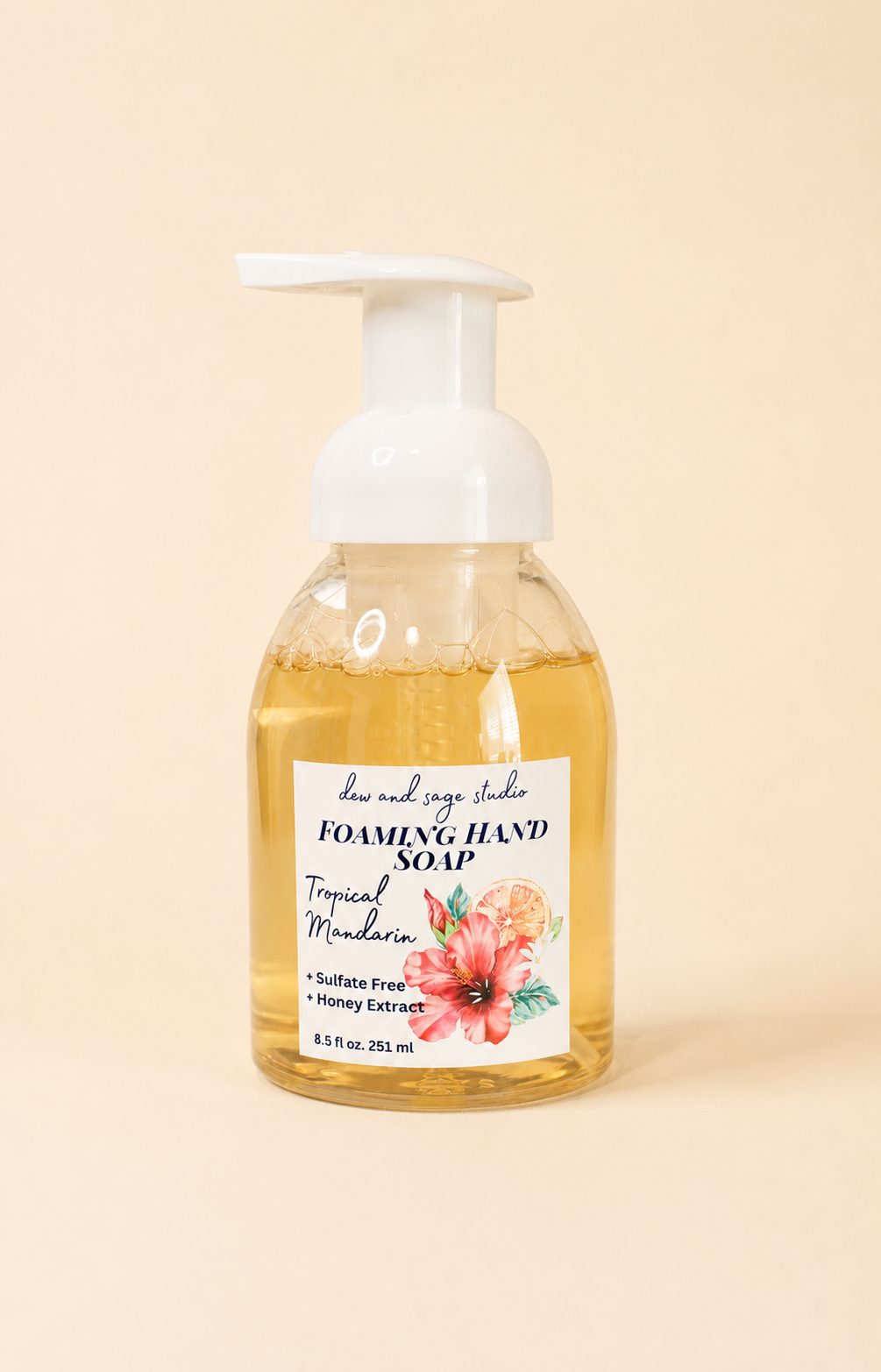 Foaming Hand Soap - Tropical Mandarin 8.5 oz.