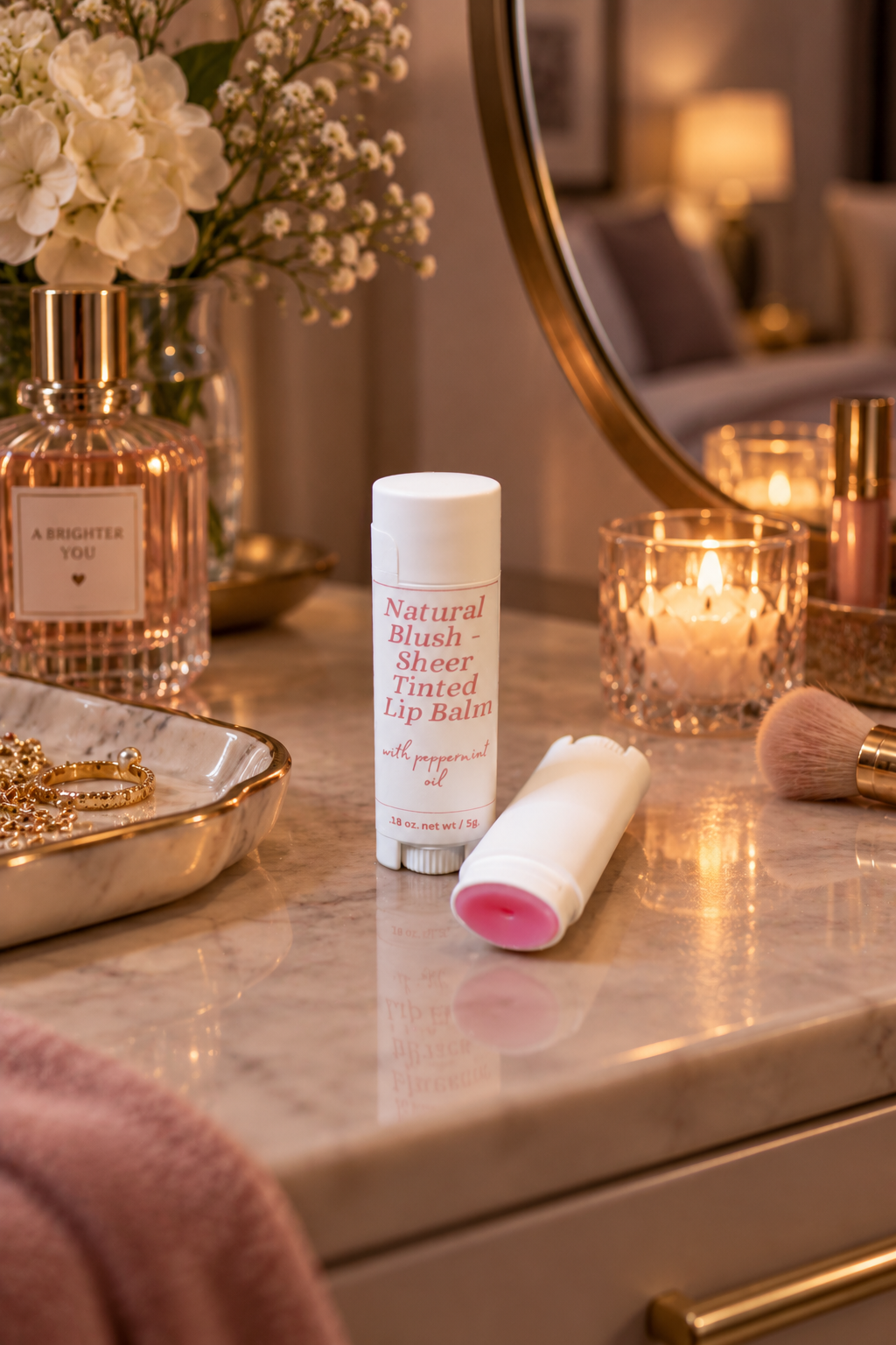Natural Blush Sheer Tinted Lip Balm