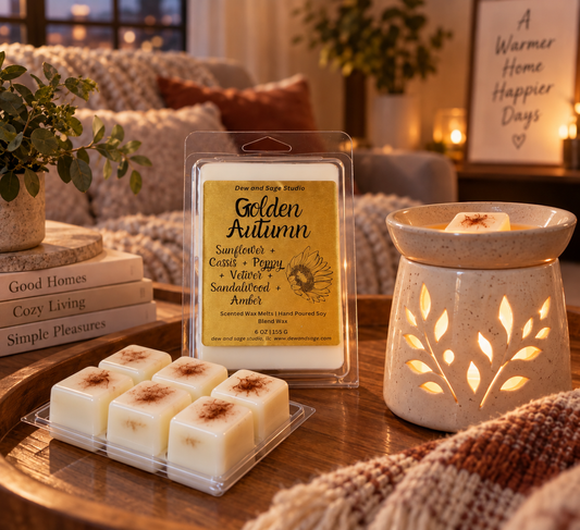 Golden Autumn Wax Tarts 6 oz