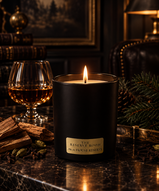 No. 1 The House Reserve - Sandalwood Brandy Scented Candle 8 oz.