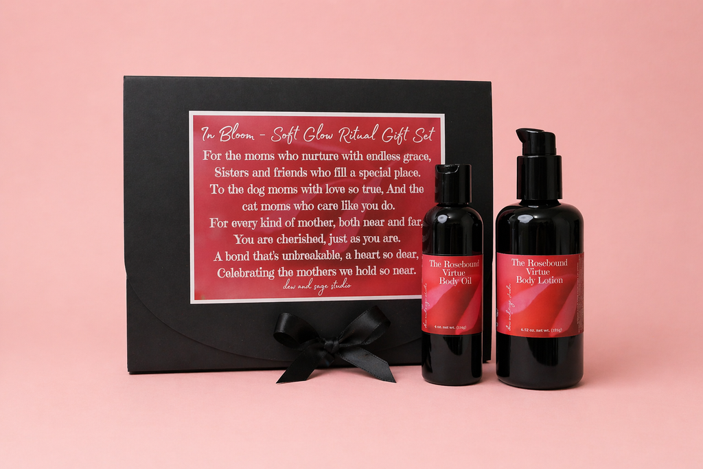 Soft Glow Ritual Gift Set - The Rosebound Virtue