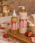 Soft Glow Ritual Gift Set - Sugared Strawberry Cream