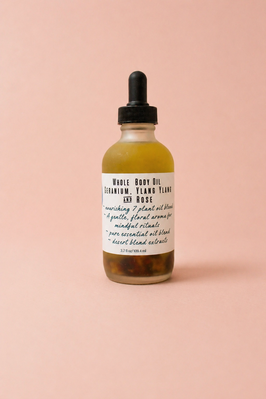 Geranium, Ylang Ylang & Rose Whole Body Oil 3.7 oz.