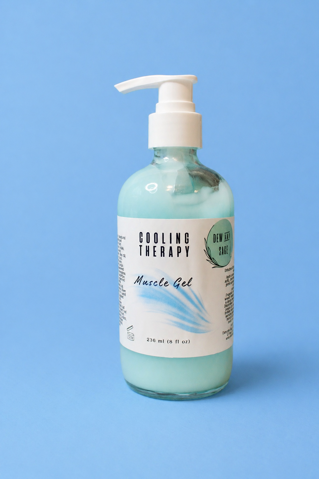 Cooling Therapy Muscle Gel 8 oz.
