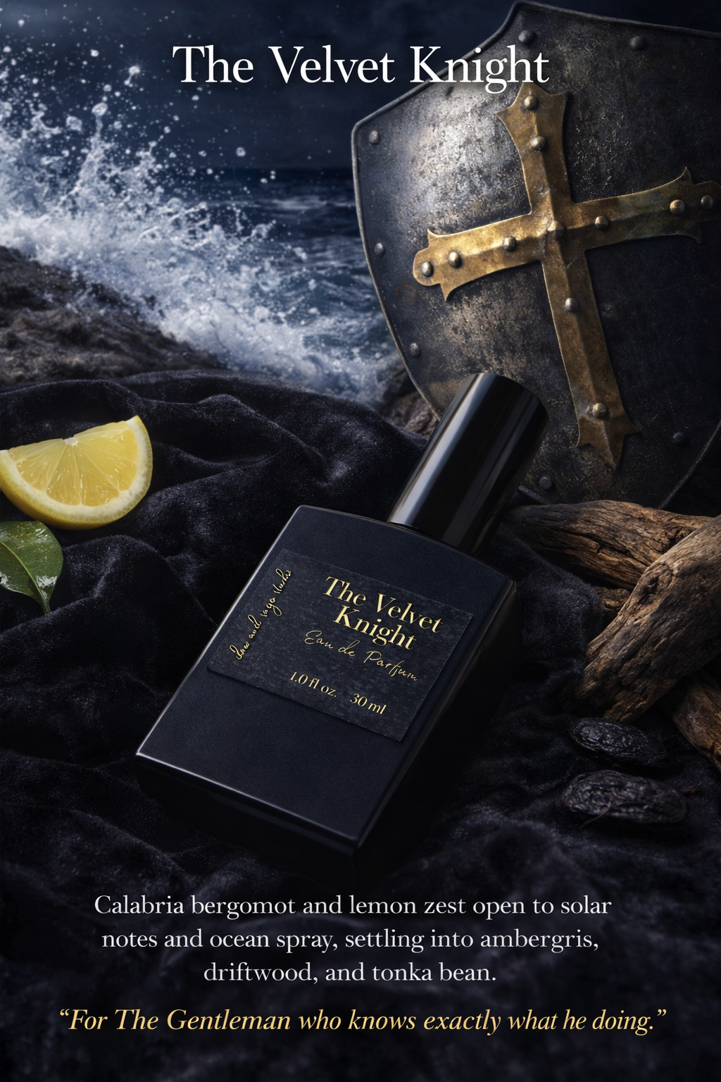 The Velvet Knight Eau de Parfum 1 oz.