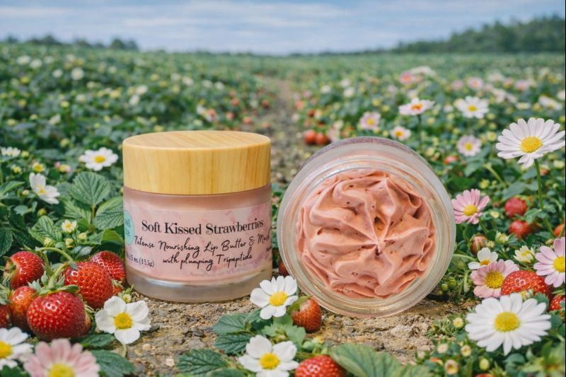 Soft Kissed Strawberries Intense Nourishing Lip Butter - 1.5 oz.