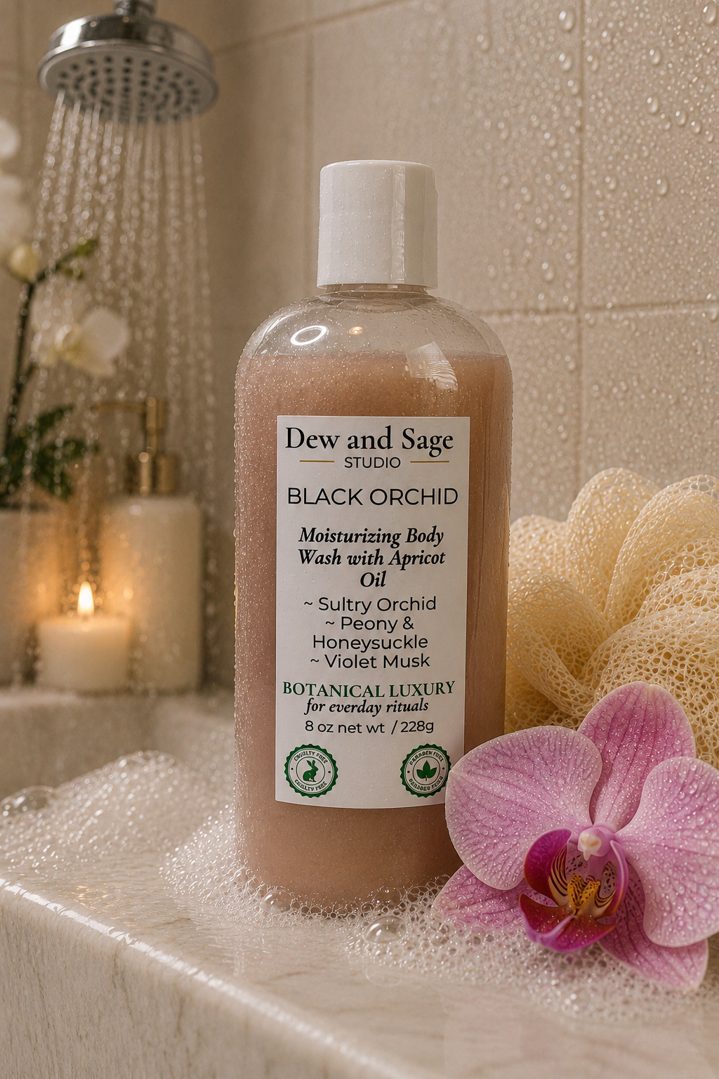 Moisturizing Body Wash -  8 oz.