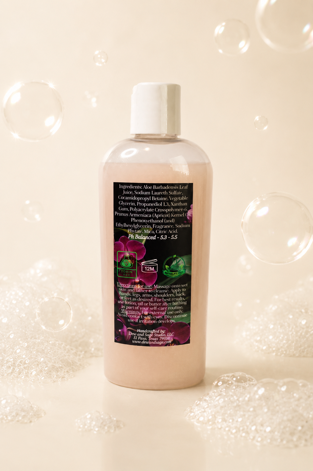 Moisturizing Body Wash -  8 oz.