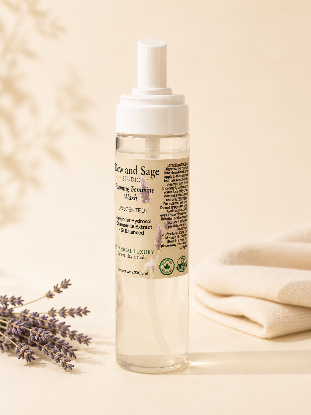 Foaming Feminine Wash 8 oz.