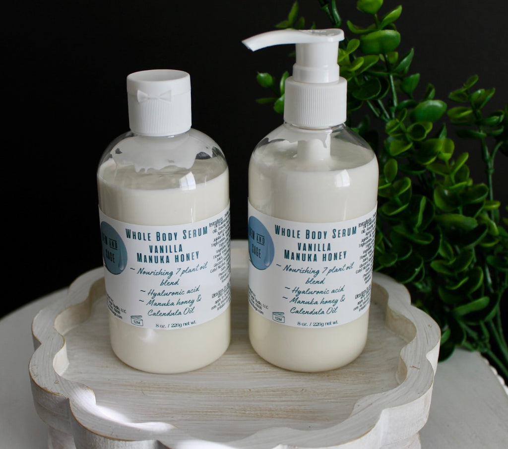 Whole Body Serum - Vanilla Manuka Honey 8 oz.