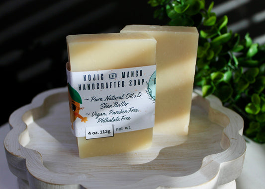 Kojic & Mango Handcrafted Soap 4 oz.