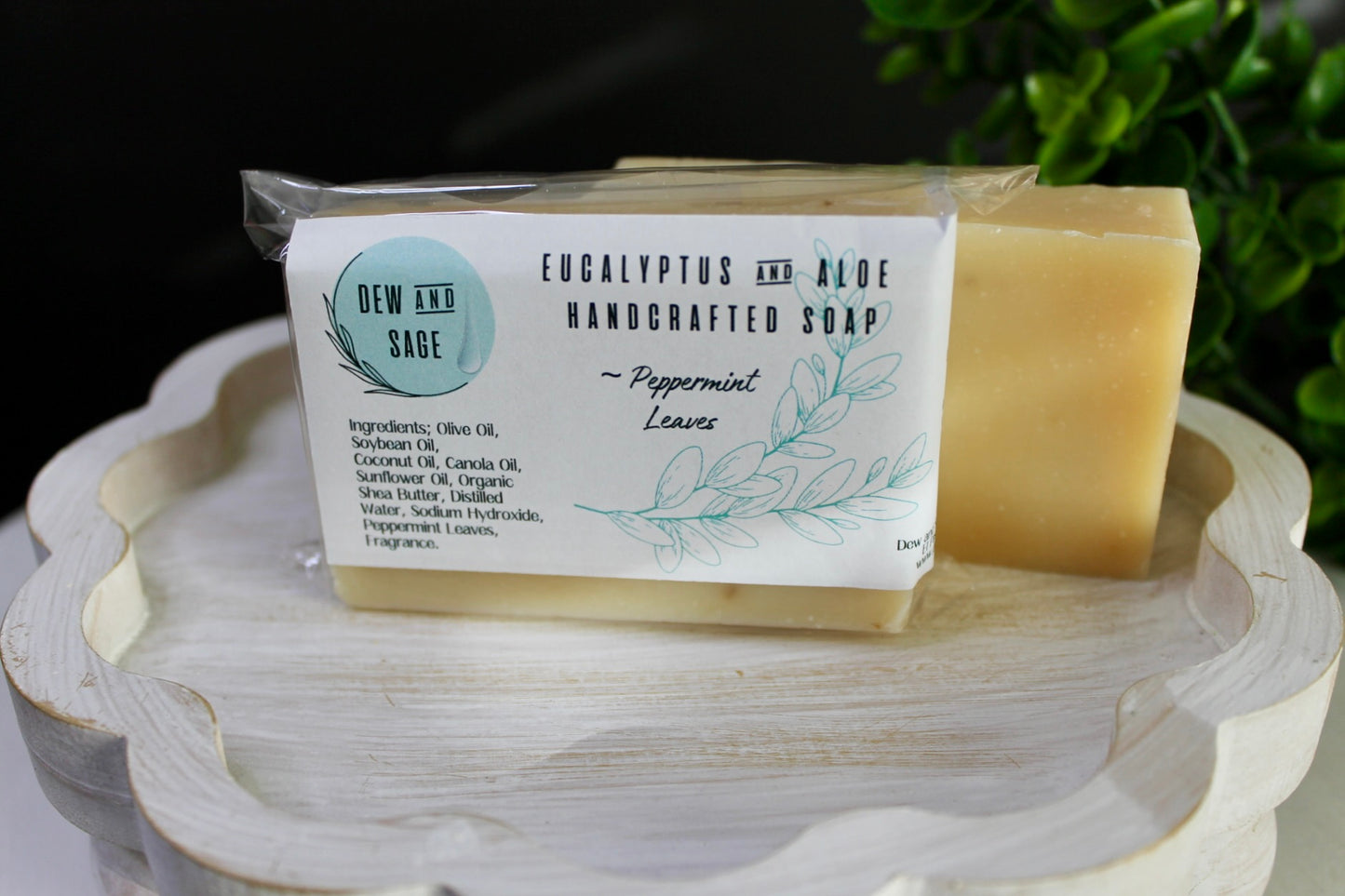 Eucalyptus & Aloe Handcrafted Soap 4 oz.