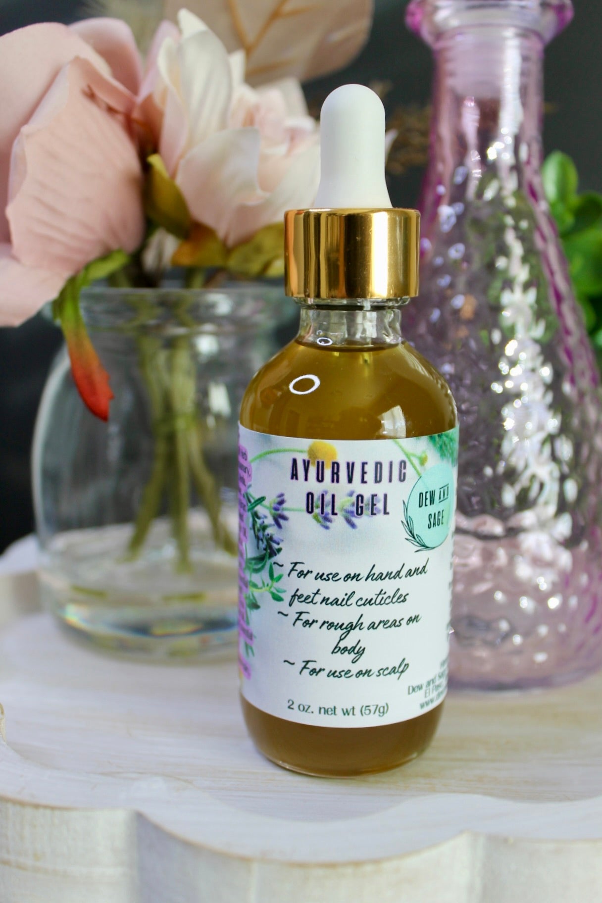 Ayurvedic Oil Gel 2 oz.