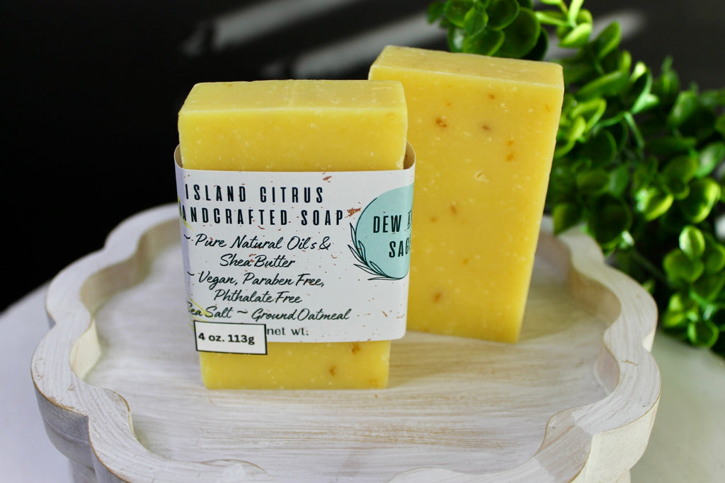 Island Citrus Handcrafted Soap 4 oz.