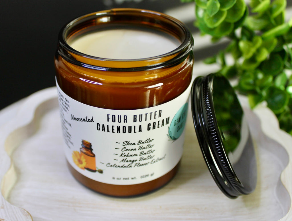 Four Butter Calendula Cream 8 oz. Unscented