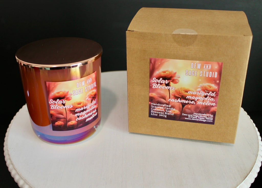 Solar Blooms Scented Candle 12 oz.