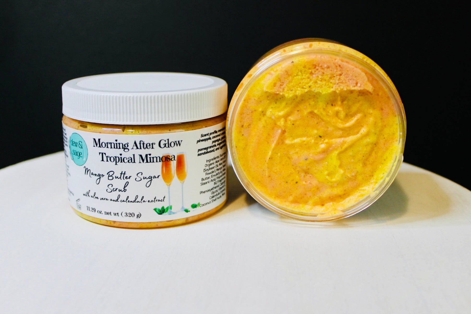 Morning After Glow - Tropical Mimosa Mango Sugar Scrub