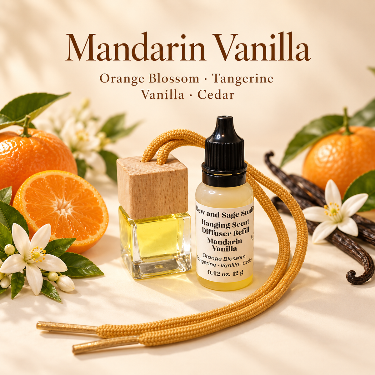 Hanging Scent Diffuser with 2 Refills