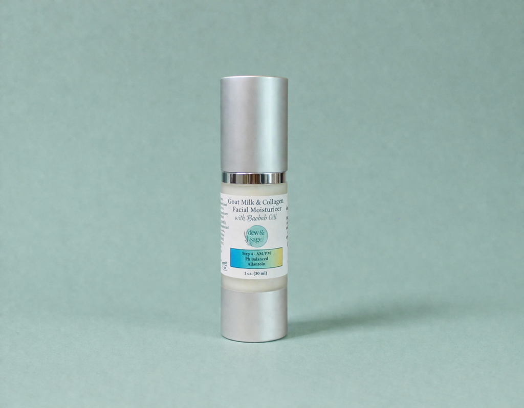 Facial Moisturizer - Goat Milk & Collagen - 1 oz.