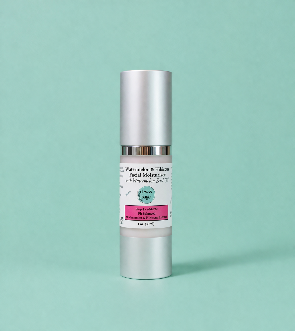 Facial Moisturizer - Watermelon & Hibiscus - 1 oz.