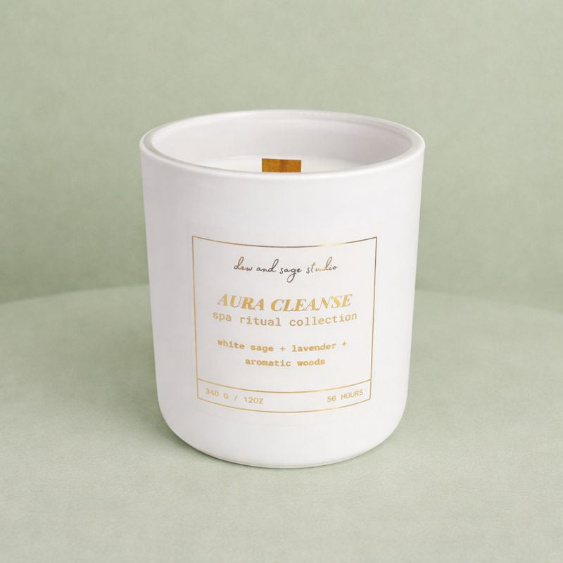 Aura Cleanse Spa Ritual Candle 12 oz.
