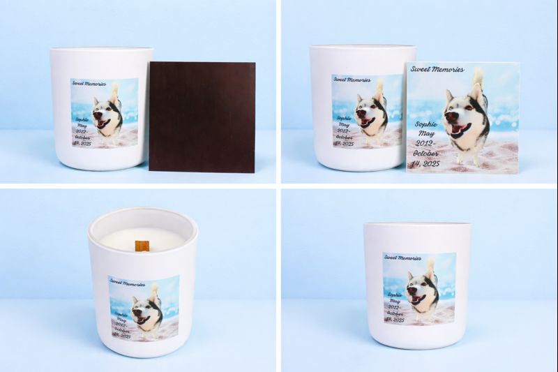 "Love Never Dies" Remembrance Candle Collection